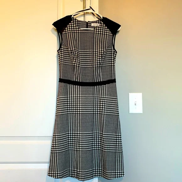 Calvin Klein | Dresses | Nwt Calvin Klein Dress Geometric Combo Dress Size  4